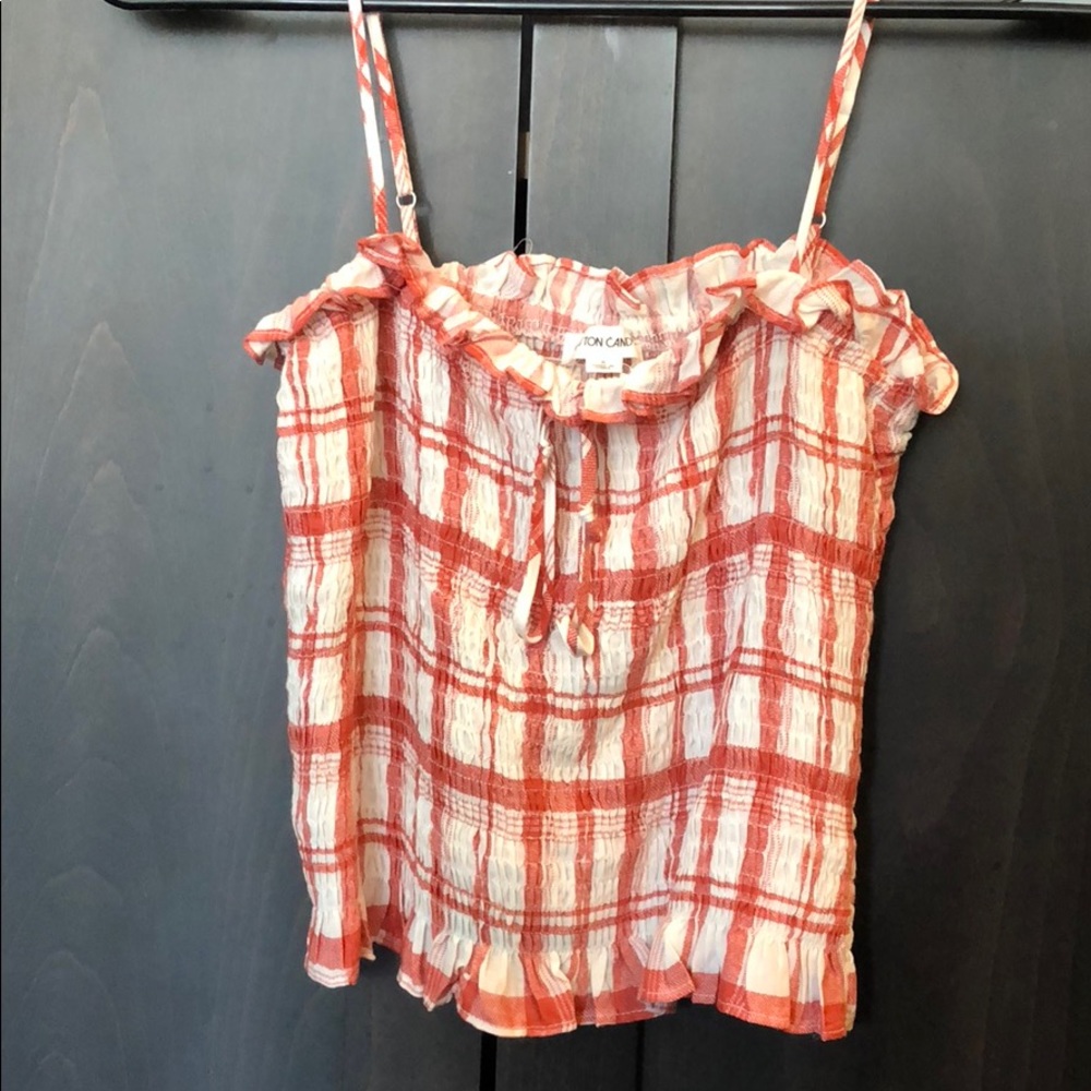 PINK STRIPED TOP